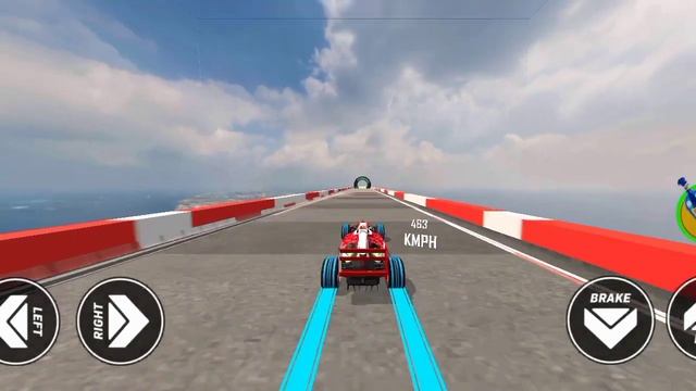 Formula 1 Car stunt racing game -Car stunt Master Simulator 3d-Android games part 1 смотреть онлайн