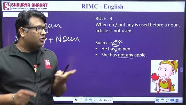 Articles - English || RIMC Entrance exam || by Harshwardhan sir смотреть онлайн