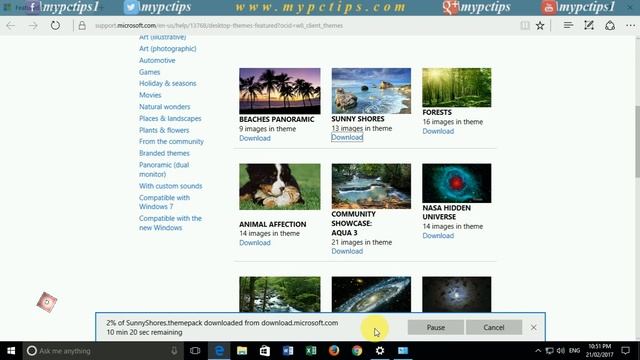 Howto Get Windows Theme for Free |Beautiful Desktop Themes| смотреть онлайн