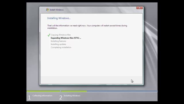 Installation windows server 2008 r2 смотреть онлайн