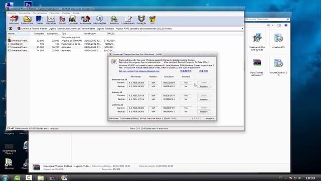 Tutorial Windows: Como Colocar Temas No Windows 7 смотреть онлайн