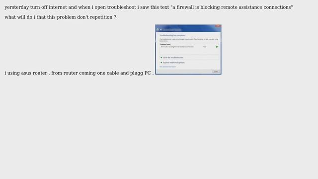 a firewall is blocking remote assistance connections смотреть онлайн