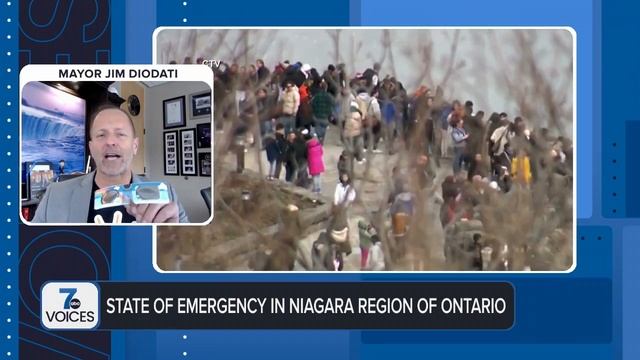 Niagara region of Ontario declares state of emergency ahead of total solar eclipse on April 8 смотреть онлайн
