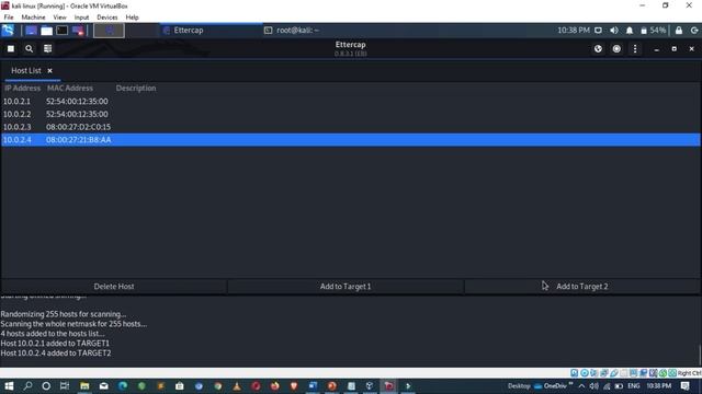 How to do ARP Poisoning/Spoofing using ettercap in kali linux смотреть онлайн