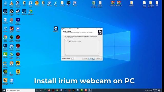 How to Use Your iPhone as a Webcam | Iriun Webcam app for PC смотреть онлайн
