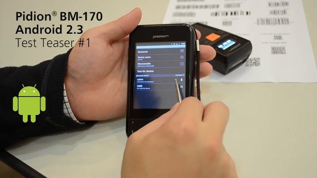 Pidion BM-170 Android 2.3 Test Teaser #1 смотреть онлайн