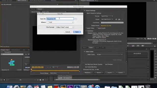 Exporting in Adobe Premiere Pro CS6 смотреть онлайн