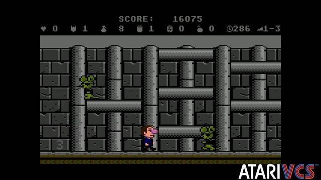 Scrapyard Dog (Atari 7800) Review - The new Atari VCS - Mockduck Plays Games смотреть онлайн
