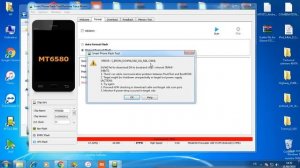 SP FLASH TOOL ERROR 100%  Solution