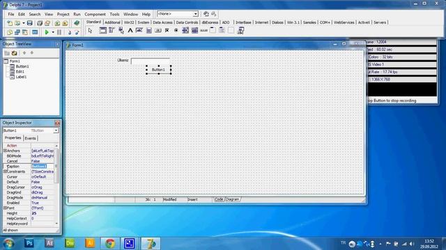 Delphi 7 Ders-1 смотреть онлайн