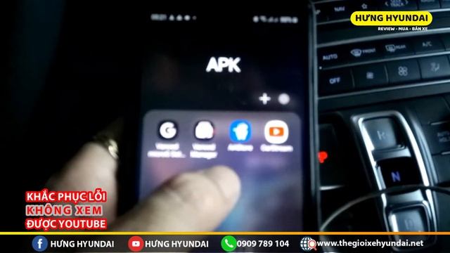 KHẮC PHỤC lỗi KHÔNG xem được Youtube Android Auto trên xe ô tô | HƯNG HYUNDAI смотреть онлайн