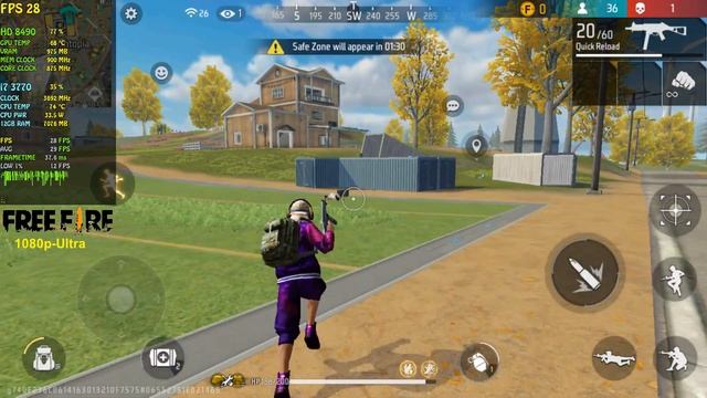 FREE FIRE : AMD HD8490 + I7 3770 &12GB RAM | 1080P | ULTRA смотреть онлайн