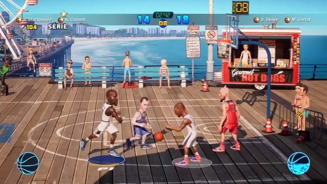 NBA WITH KEVIN GARNETT - NBA 2K Playgrounds 2 PS4 смотреть онлайн