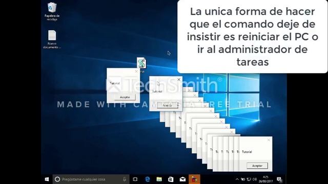 Como hacer un virus que no cause daños a tu PC смотреть онлайн