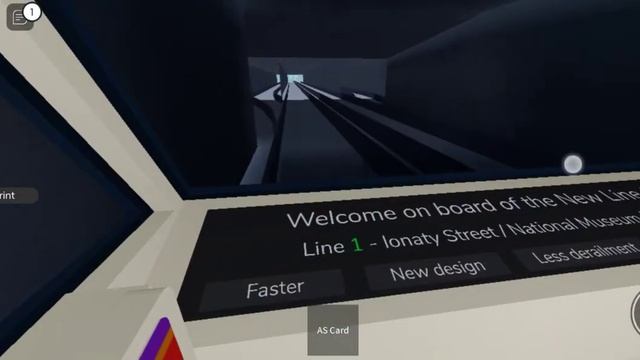 Roblox Automatic Subway ride from Electron Aerospace Tower to Meteor Lane смотреть онлайн