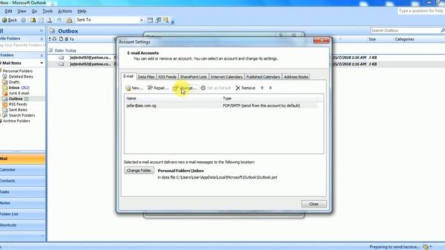 How to slob the Microsoft outlook Error problem in Laptop смотреть онлайн