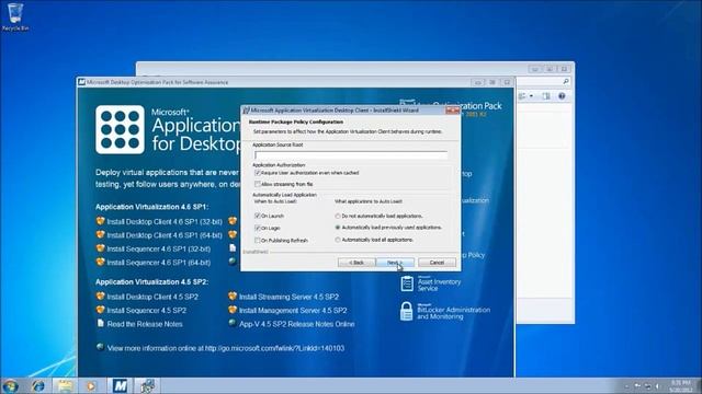 Part 2 Setting up APP V смотреть онлайн