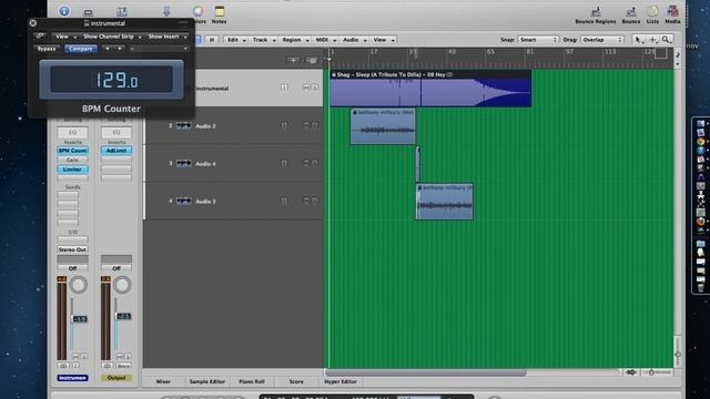 FINDING THE TEMPO OR BPM OF ANY LOGIC PRO PROJECT. смотреть онлайн