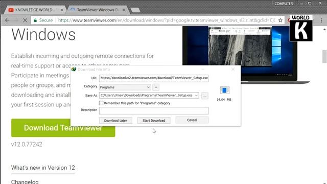 TeamViewer Kaise Download Aur Install Kare | Download And Install TeamViewer смотреть онлайн
