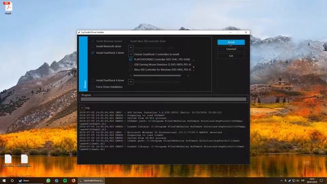 Instalación de drivers de mando PS3 con SCPToolkit смотреть онлайн