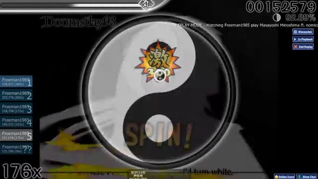 Osu! Masayoshi Minoshima ft. nomico - Bad Apple!! [Easy] смотреть онлайн