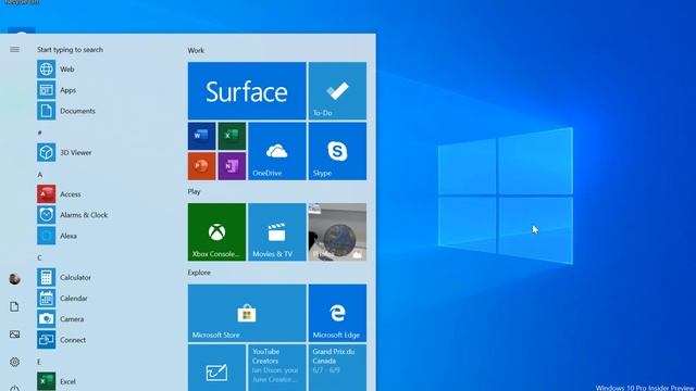 Hands on with Windows 10 20H1 build 18912 смотреть онлайн