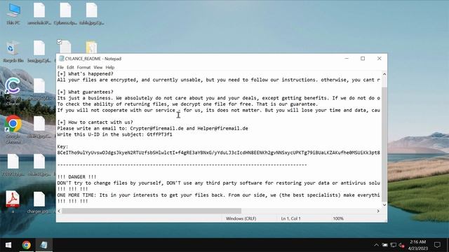 Cylance ransomware removal [.Cylance file virus]. смотреть онлайн