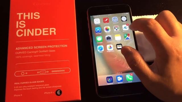 3DTouch and CINDER on the Iphone 6s Plus смотреть онлайн