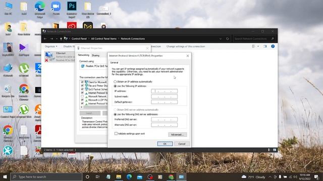 How to Change IP Address in Windows 10 /11, Configuring Static IP Address Manually on Windows PC смотреть онлайн