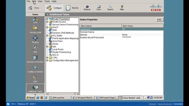 Configure a Cisco router to access a AAA Radius Server Part 3 смотреть онлайн