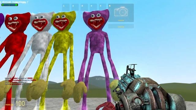 ALL FNAF SECURITY BREACH GLAMROCK ANIMATRONICS VS 100 HUGGY WUGGY!! Garrys Mod Sandbox смотреть онлайн