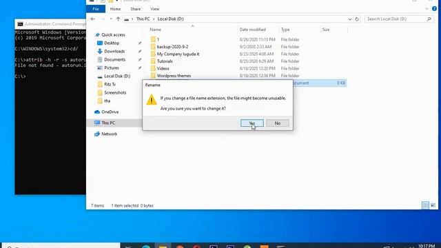 How to Remove Viruses using cmd | Delete all Virus from your PC without Antivirus - Sinhala смотреть онлайн