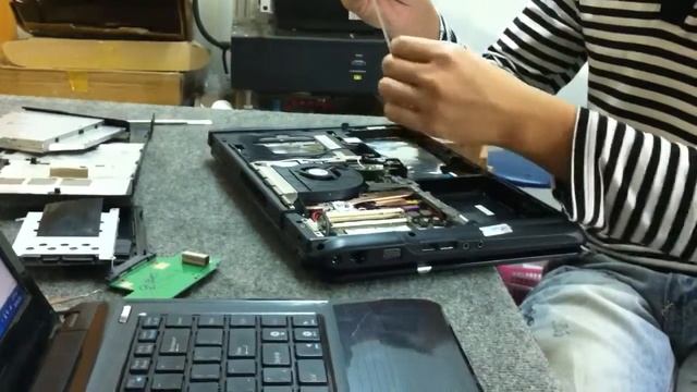 Hướng dẫn thay thế tháo lắp quạt tản nhiệt laptop Asus K40I смотреть онлайн