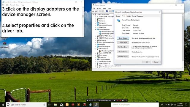 How to fix brightness not working issue on windows 8.1 and 10 in 3 minutes HD смотреть онлайн