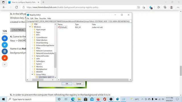 How to disable Background Processing of Registry Policy in Windows 10 смотреть онлайн