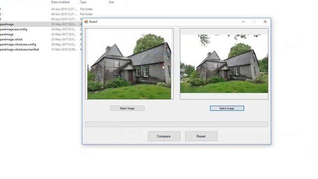 Compare two images using C#.NET смотреть онлайн