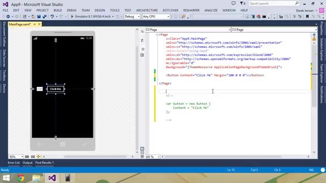 Windows 8 Phone Development Tutorial Classes and Properties Using XAML смотреть онлайн