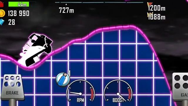 hill climb racing happy van neon road смотреть онлайн