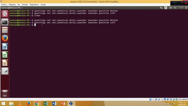 Cambiando el Launcher de posición en Ubuntu 16 04 LTS смотреть онлайн