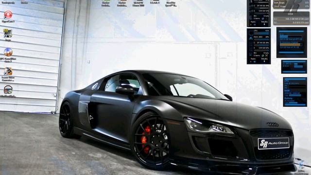 Audi R8 Windows 7 Custom Theme смотреть онлайн