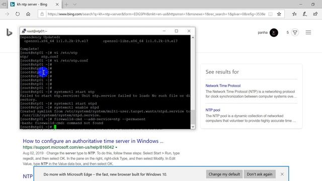 How to install NTP Server on CentOS смотреть онлайн
