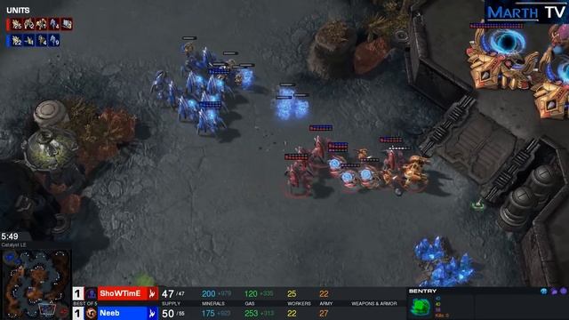 StarCraft II - WCS Leipzig 2018 - ShoWTimE (P) vs Neeb (P) - Halbfinale [Deutsch] смотреть онлайн