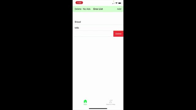 Great Grocery List iOS iPhone App смотреть онлайн