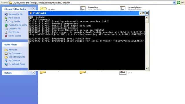 Minecraft server bukkit + control panel ! смотреть онлайн