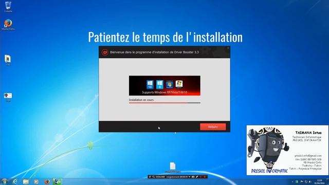 Installation et utilisation de driver booster смотреть онлайн