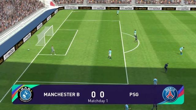eFootball pes 2021 | MANCHESTER B VS PARIS | 0:0 | Android & iOS Gameplay #konami #Draw смотреть онлайн