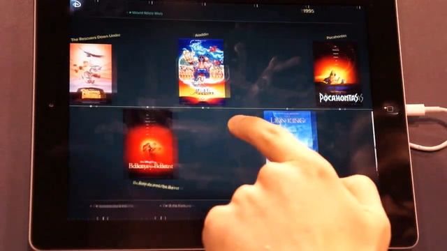 Disney Animated App for iPad at D23 Expo 2013 смотреть онлайн
