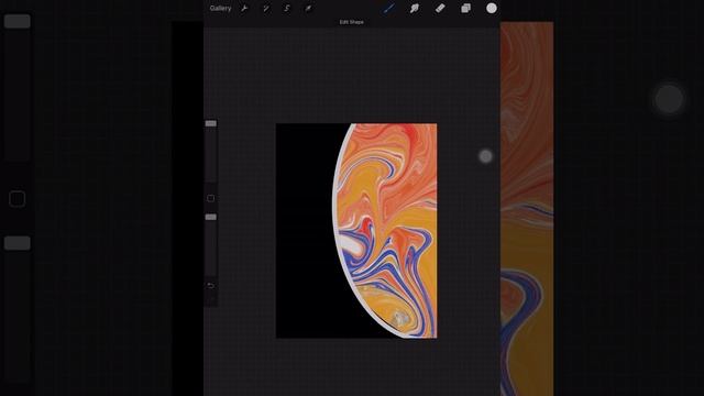 iPhone X wallpaper but better on procreate tutorial смотреть онлайн