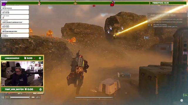 "Feet first into Hell delivering Democracy!" | !tip !sub | HellDivers 2 смотреть онлайн