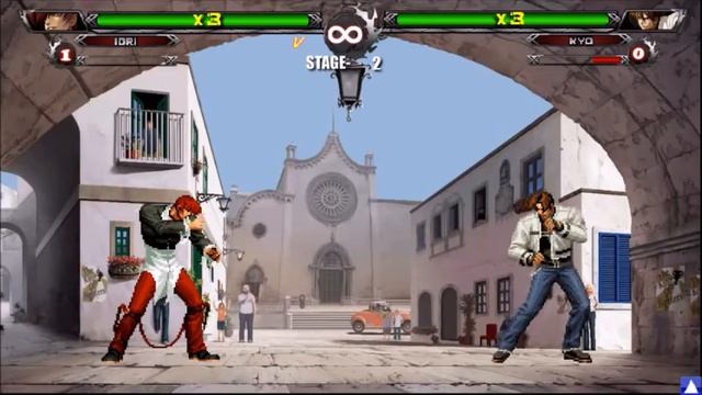 KOF Wing Ex 1.1 | Opirus Iori vs Nests Kyo 2019 AI/CPU Level 5 смотреть онлайн